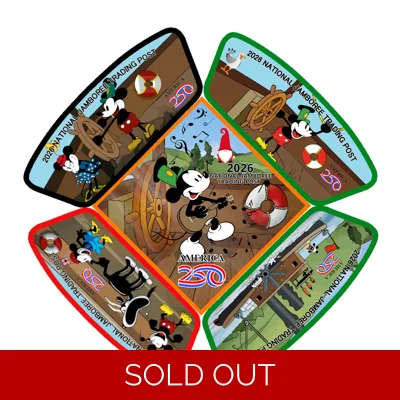 2026 National Jamboree Trading Post Facebook Group Patch Set 1